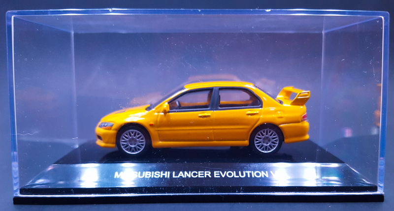 Illustration for article titled LaLD Car Week: Land of the Rising Sunday - AUTOart Mitsubishi Lancer Evolution VII 1/64